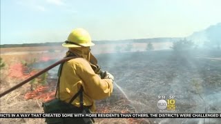 Crews On Alert For Brush Fires