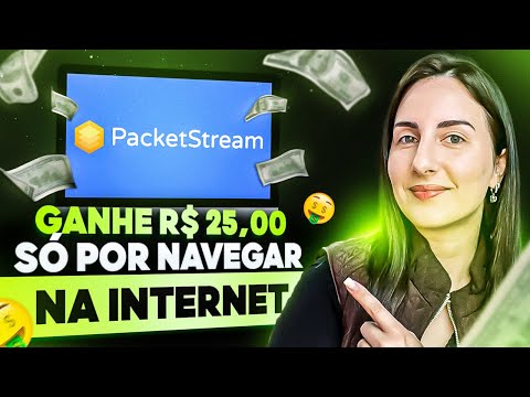 SITE PARA RENDA EXTRA ONLINE SEM FAZER NADA | Como ganhar dinheiro em dólar online #packetStream