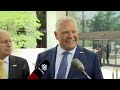 Ontario Premier Doug Ford speaks with reporters in Washington, D.C. – June 9, 2026