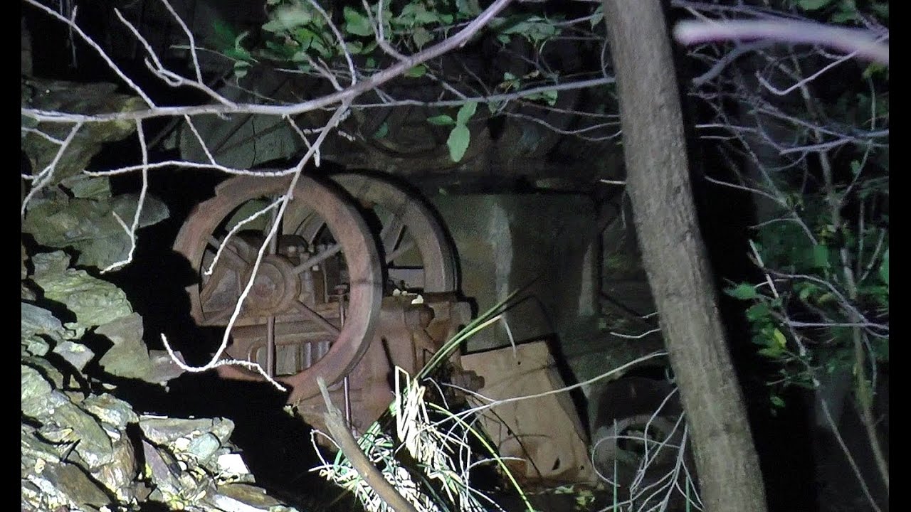 creepy sounds captured in an abandoned mine while reviewing the