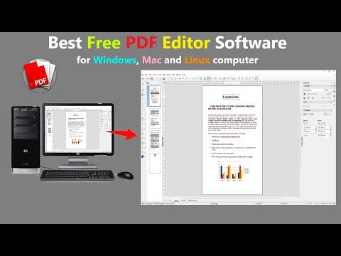 Best Free PDF Editor Software for Windows, Mac and Linux computer.