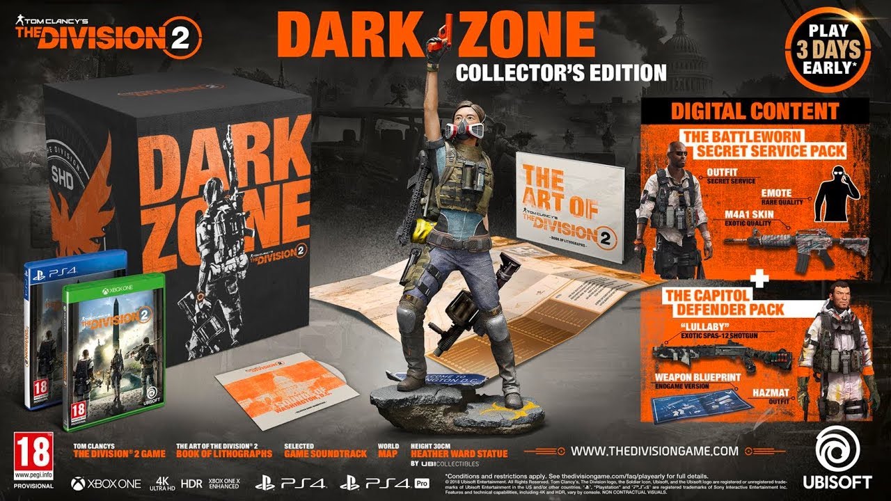 Upcoming: Tom Clancy's The Division 2 Dark Zone Collector's