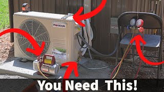 Install a Ductless Mini Split Air Conditioner Heat Pump