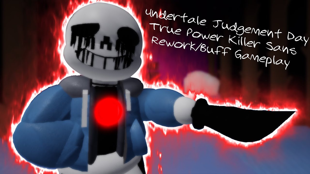 Killer Sans Phase 2 Showcase (Undertale Judgement Day) 