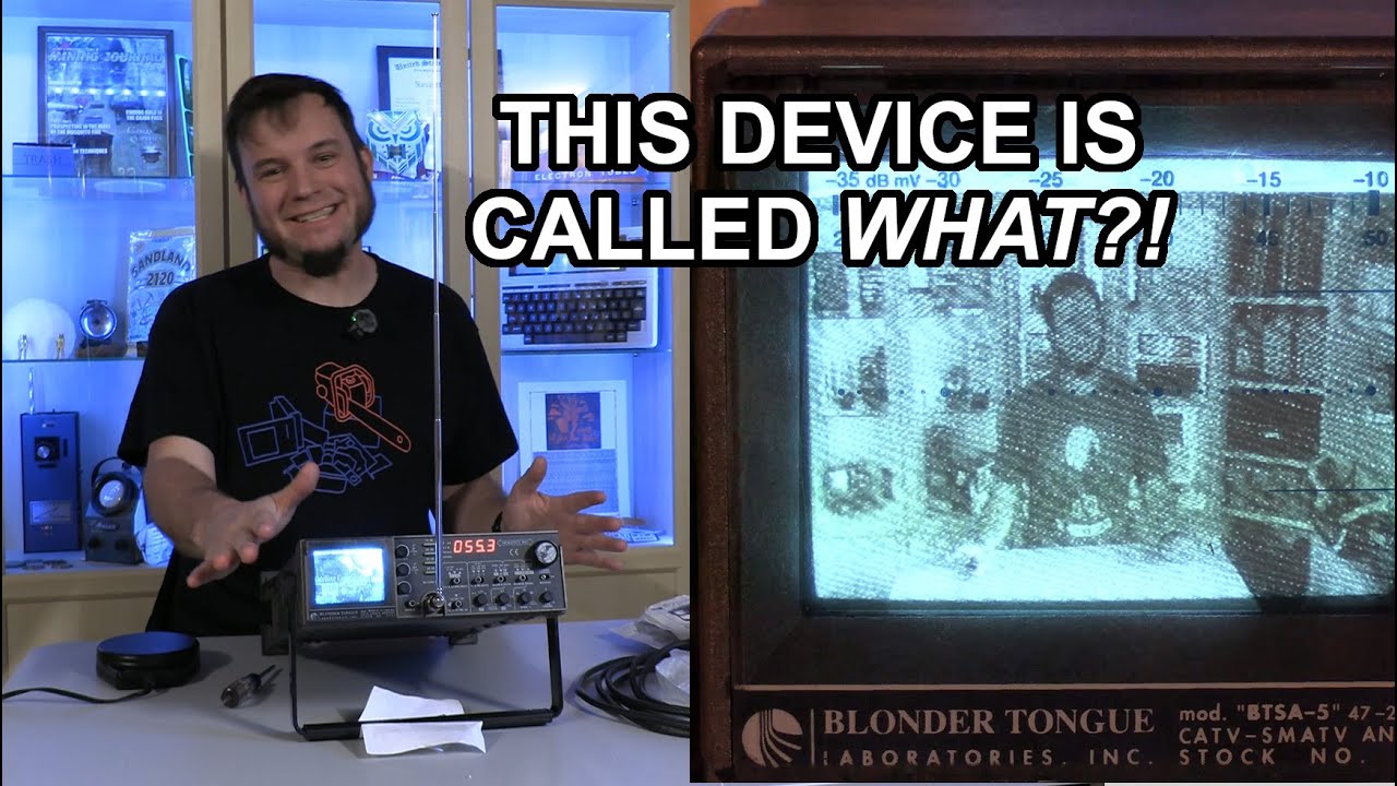 Vintage Blonder-Tongue BTSA-5 Satellite TV Analyzer