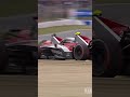 Nyck de Vries loses his front wing 🫣 #FormulaE #Motorsport #Racing