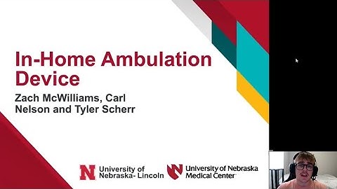 In-Home Ambulation Device - 2025 DMD Five-Minute Pitch Competition