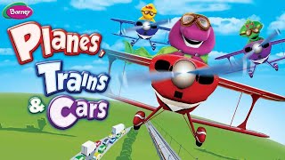 Barney Planes Trains Cars 2012