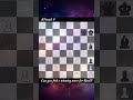 Brilliant Chess Trap! 😱 Black Forces Checkmate #chess #chessshorts #shorts