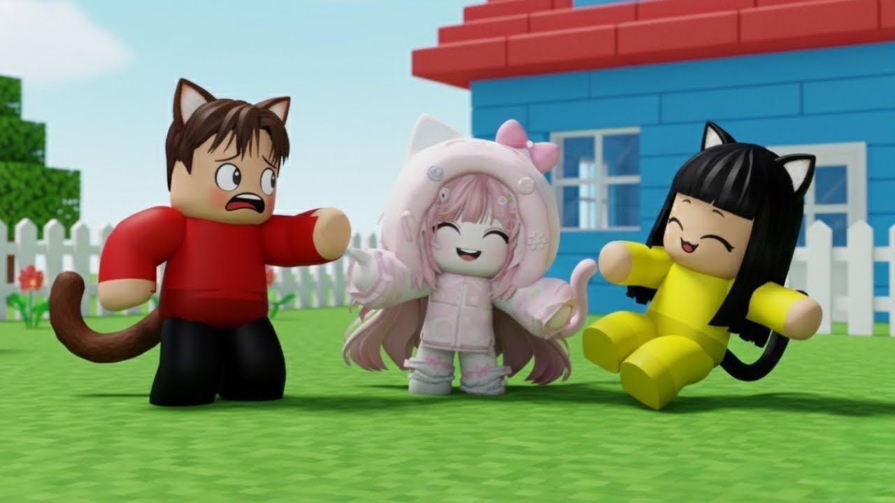 LIBURAN KE DUNIA KUCING! Bocil Yuta Mio Harabi Hidup 24 Jam Menjadi Kucing Gemoy Lucu | ROBLOX