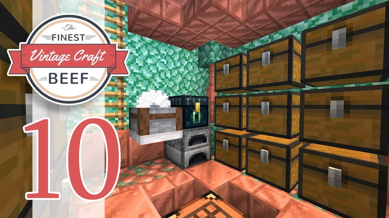 Tiny Storage Room! - EP10 - VintageCraft Server (Minecraft 1.18) - YouTube