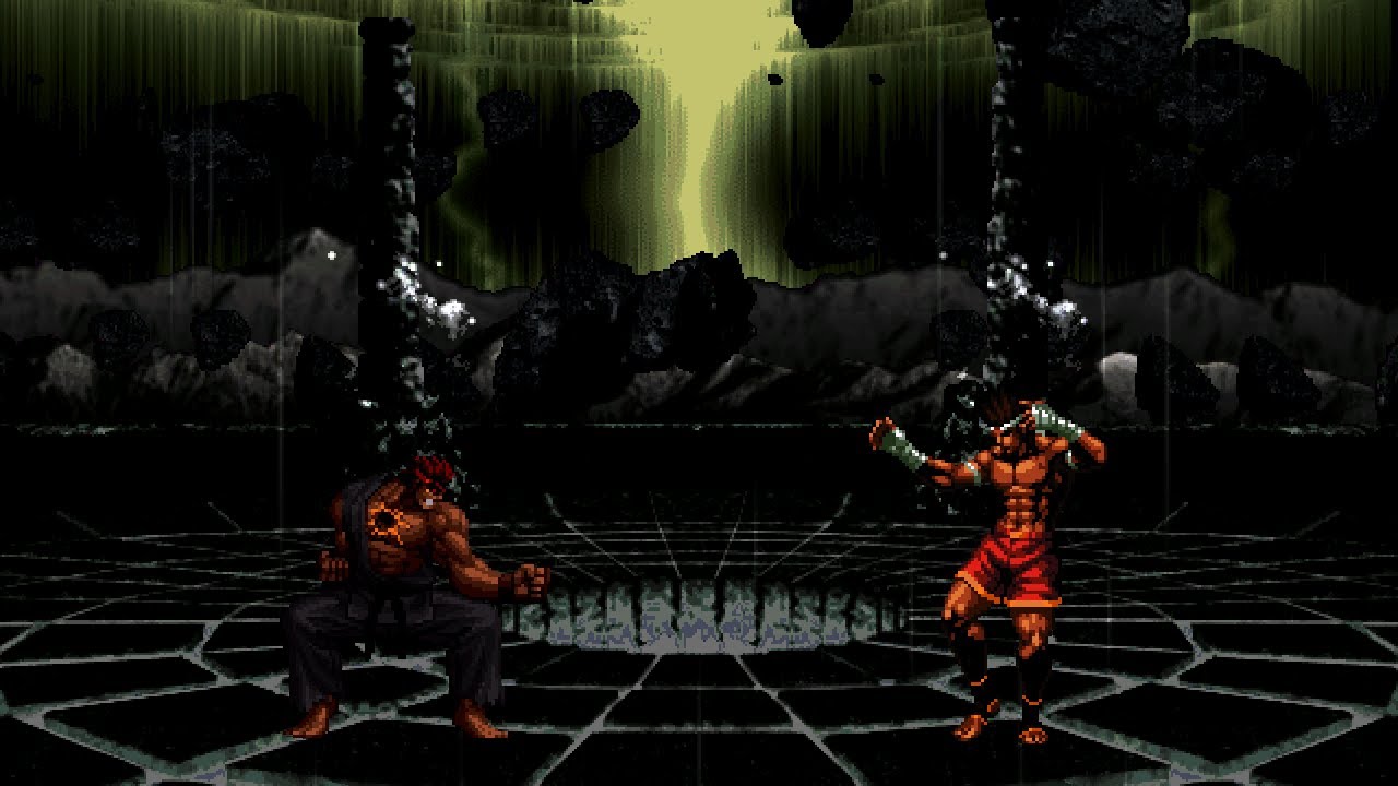 Evil Ryu VS. Demon Joe - YouTube