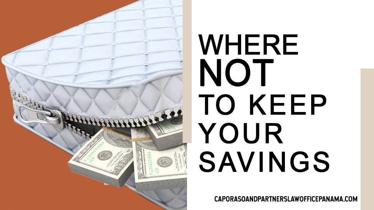Where Not To Keep Your Savings Opm Corporation Caporaso