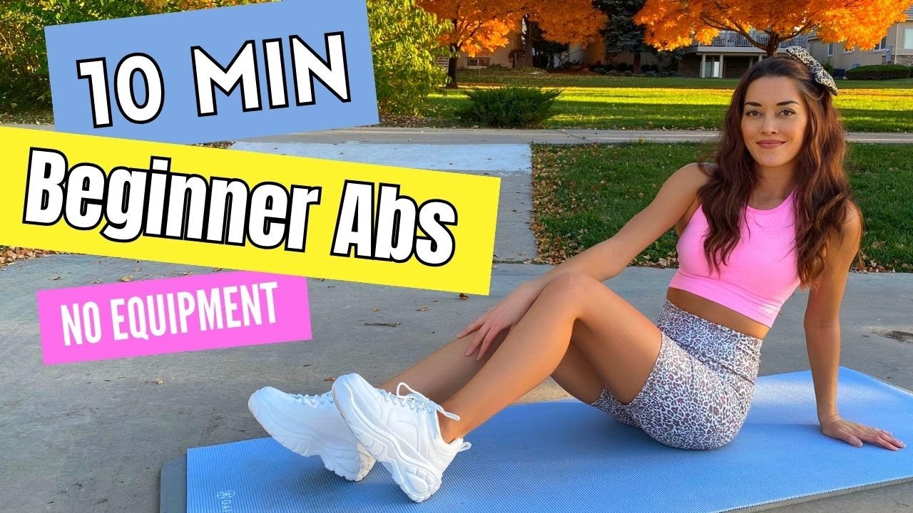 10-MIN BEGINNER AB CORE WORKOUT | EASY TO INTERMEDIATE EXERCISES FOR ...