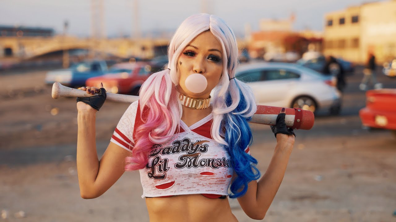 Harley Quinn Cosplay Showcase (4K) - Kitsunekuma