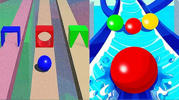 🤓Shape Run 🆚 Color Road | Best Android iOS Mobile Gameplay Walkthrough © | SRCR 43