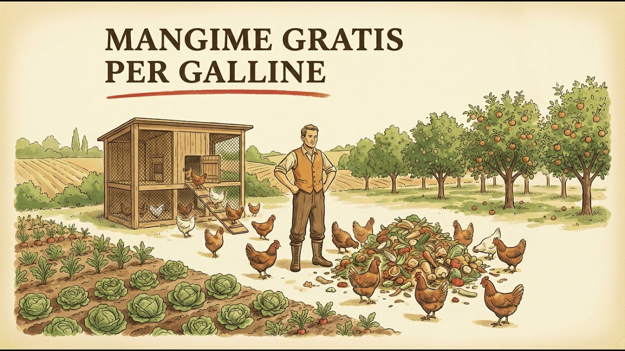 Come Eliminare il Mangime Commerciale per Sempre – 3 Sistemi per Galline Autosufficienti