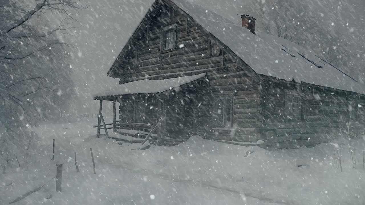 Heavy Blizzard & Blasting Wind Sounds for Deep Sleep┇Howling Wind ...