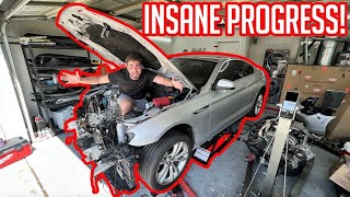 PULLING THE MOTOR FROM MY BMW 640I! My New Motor Is Bad Luck :(