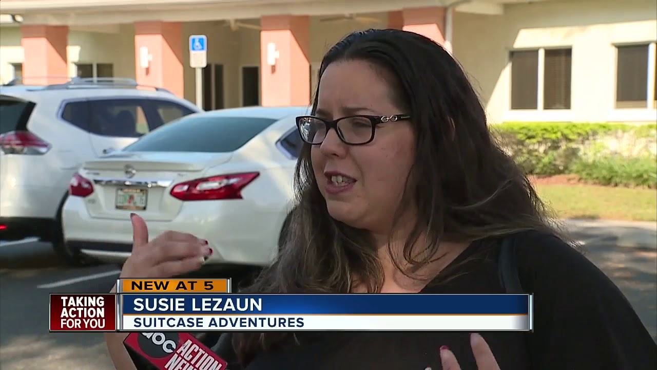 Local woman collecting suitcase donations YouTube