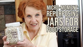 MicroMoment: Repurposing Jars for Food Storage