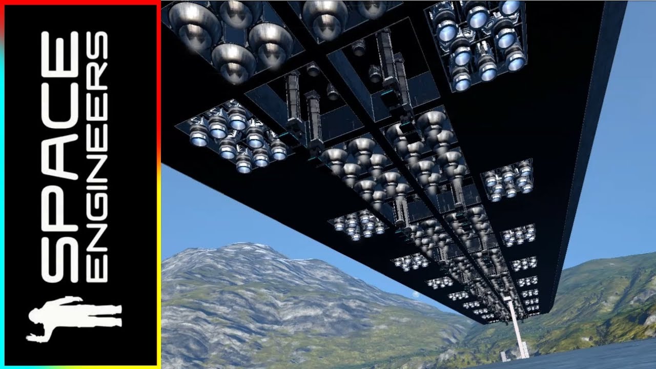 Building A Giant Ship - Space Engineers - YouTube