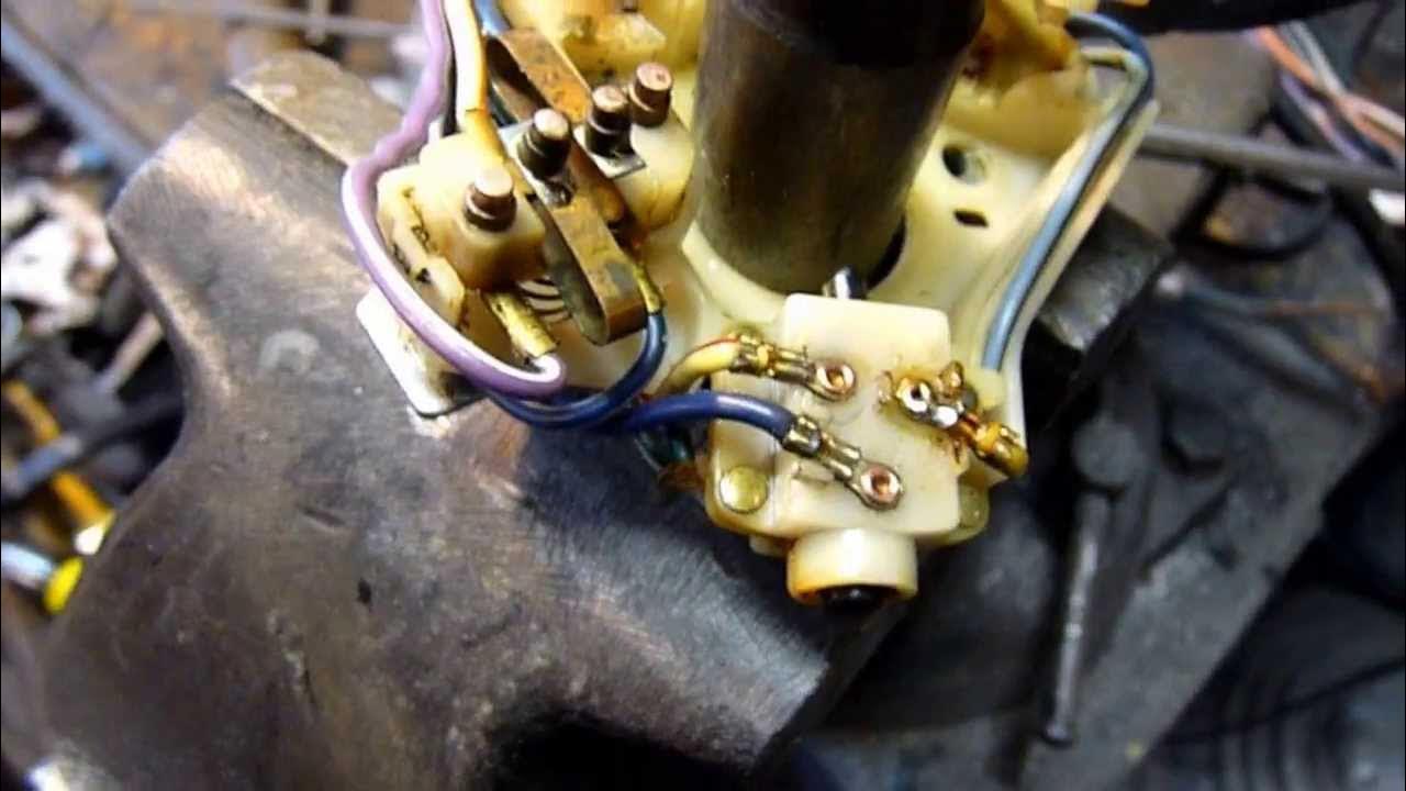 69 TBird turn signal switch repairs YouTube