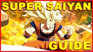 Dragon Ball FighterZ: Transform into Super Saiyan, SS3, SSGSS? screenshot 5