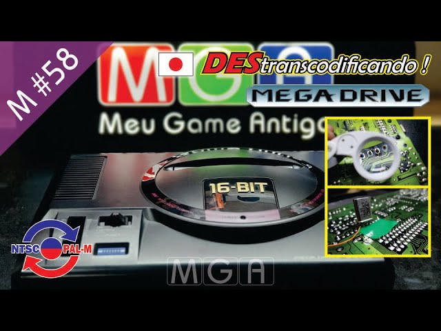 Manutenção #58 - Destranscodificando o Mega Drive Japonês - YouTube