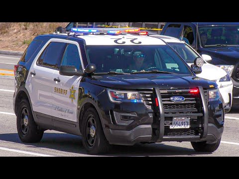 LASD Lost Hills Units Responding Code 3