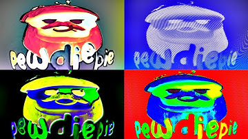 PewDiePie Super Colorful Logo Layouts Intro Effects And Logos Edition Overlay Layout