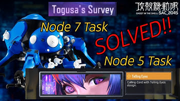 CODM Tagusa Survey How to Finish Node 5 and Driving Tachikoma task solved | Garena