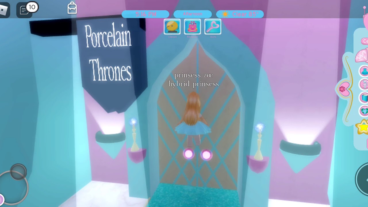 Episode 2 of the royal high roleplay - YouTube