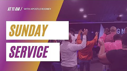 Join us now for a new message from Apostle Rodney ...
