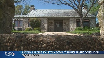 Historic Stagecoach Inn to be torn down to reduce traffic congestion in Round rock