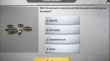 #9 Which Scarestreak is a manually controlled drone with a machine gun asthe weapon? #SummerSizzle