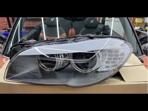 Ремонт фары BMW F10. Беспощадный разбор.