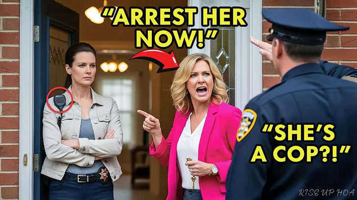 HOA Karen Called Cops After Unlocking My Door — Froze When My Wife in Police Uniform Answered!