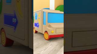 Learning Figures 🟢🔵🔴 with Toy Truck 🚚 Kids Animation 🧒 #animation #cartoon #tino #learncolors