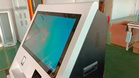Self-service Kiosk with A4 paper printer