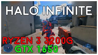 Halo Infinite - AMD Ryzen 3 3200g + Nvidia GTX 1650 Benchmark