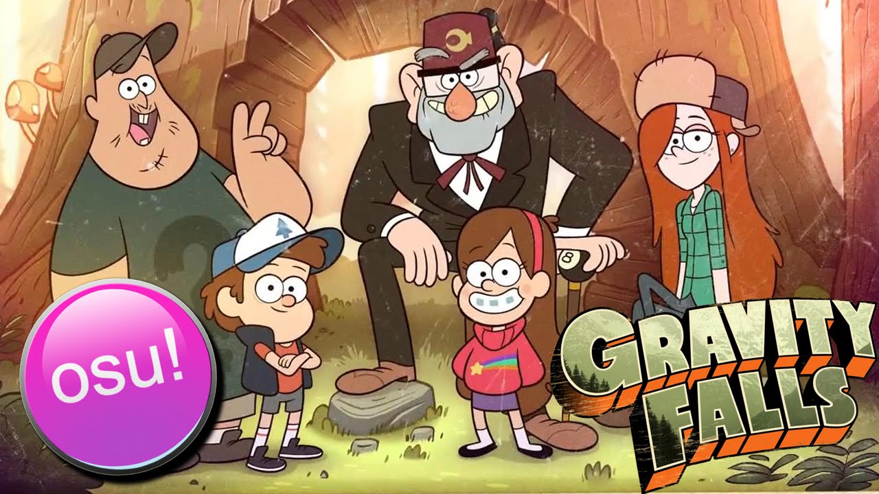 Гравити фолз карта осу