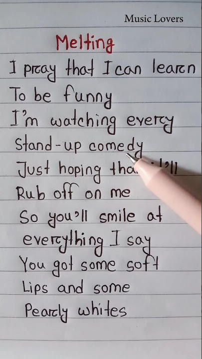 Melting 🎶 ~ Kali Uchis #lyrics #shorts
