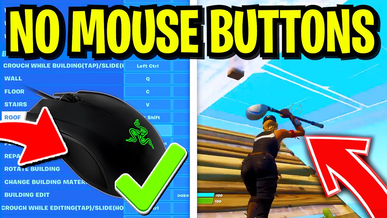 Best Fortnite keybinds and settings for mouse & keyboard - Charlie INTEL