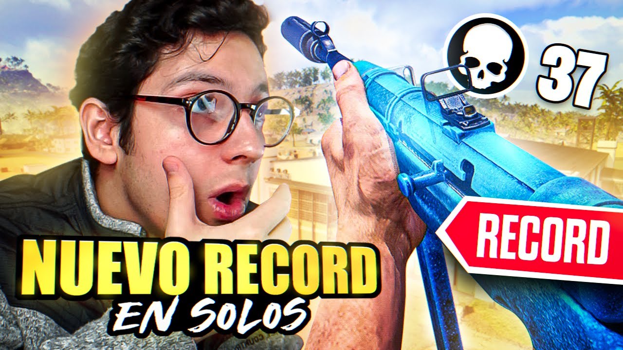 ROMPO MI RECORD DE KILLS EN SOLOS! 😲(Warzone) - YouTube