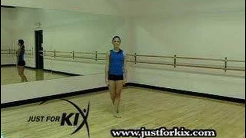 Turning 2nd Position Leap Tutorial and Demonstration from Just For Kix