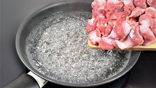 Very Tasty Throw Chicken Ventricles Into Boiling Water For Amazing Results