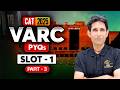 CAT 2025 PYQs VARC | Complete Solution &amp; Analysis | Himanshu Sir | MBA Pathshala