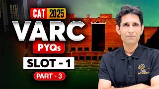 CAT 2025 PYQs VARC | Complete Solution &amp; Analysis | Himanshu Sir | MBA Pathshala