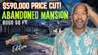 Foreclosed Abandoned Florida Mansion For Sale! | 8000 SQFT w/ Resort Pool! & Epic Universe Progress!